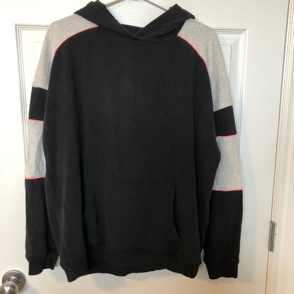 AE Oversized Fleece Colour Block Hoodie